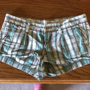 Plaid shorts